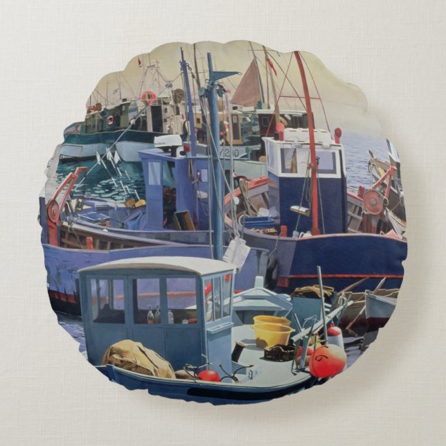 Almofada Redonda Ligações 1986 (Frente)