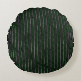 Almofada Redonda Listras ásperas escuras sobre design abstrato manc