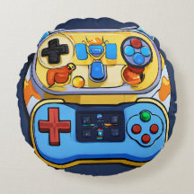 Logotipo de controle remoto para jogos 3D em carto