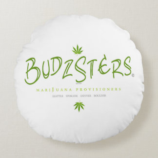 Almofada Redonda Logotipo do Budzsters