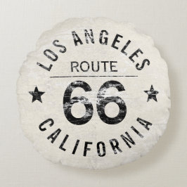 Almofada Redonda Los Angeles California Route 66