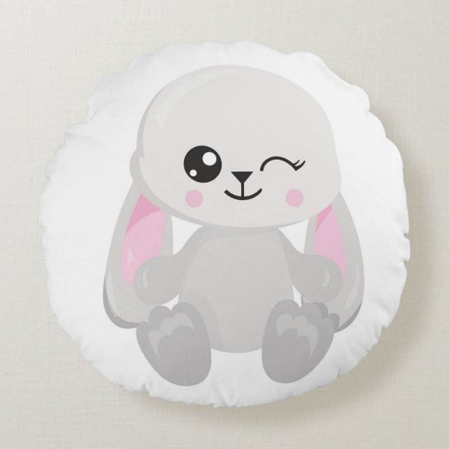 ALMOFADA REDONDA LÚPULO BRANCO FECHADO PELA FRENTE E PELA VOLTA (Frente)