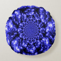 Luzes Azuis Espelhantes