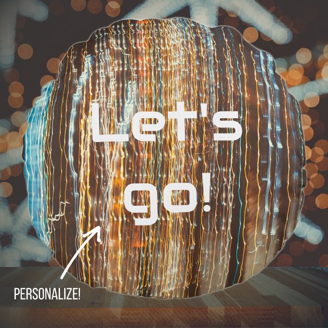 Almofada Redonda Luzes cósmicas retrorreflectoras (Criador carregado)