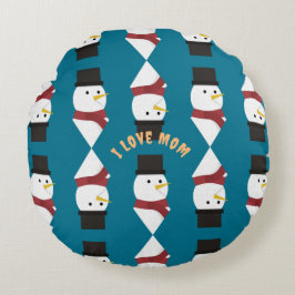 Almofada Redonda Mãe Travesseiros únicos de luxo
