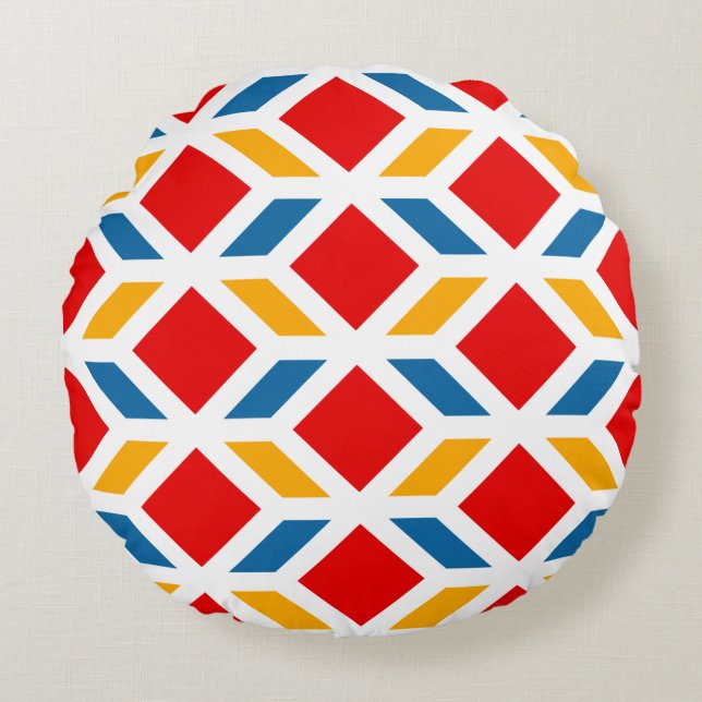 Almofada Redonda Malaga street walls 2 (Frente)