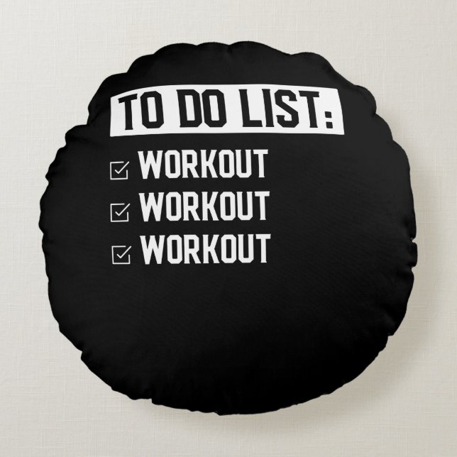 Almofada Redonda Malhação Engraçada, Motivação (Frente)