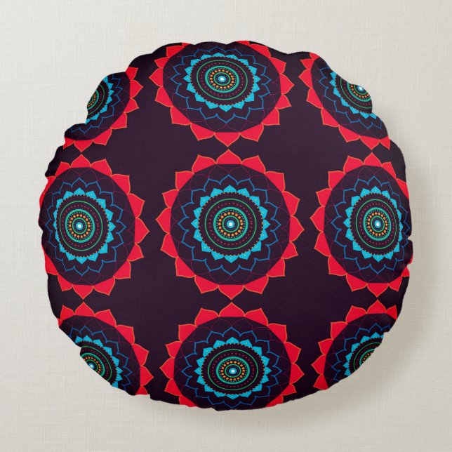 Almofada Redonda Mandala Cushion (Frente)