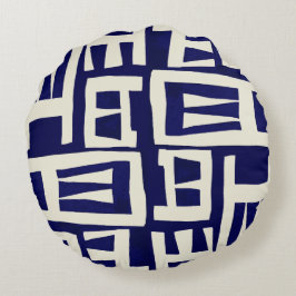 Almofada Redonda Mapa Africano - Costa do Marinho