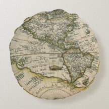 Mapa Antiquado, 1596, America Sive Novus Orbis