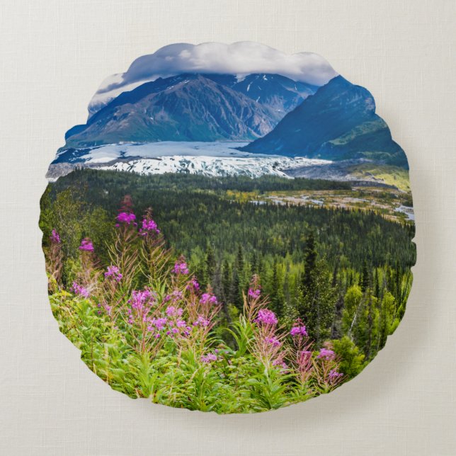 Almofada Redonda Matanuska Valley, Southcentral Alaska (Frente)