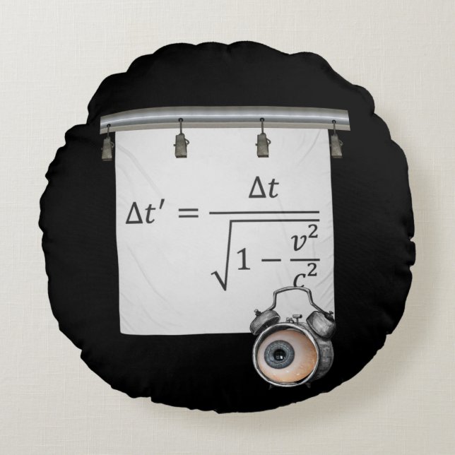 Almofada Redonda Matter of Time (Frente)