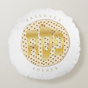 Almofada Redonda Matzah Kosher Pesach de Seder do Passover