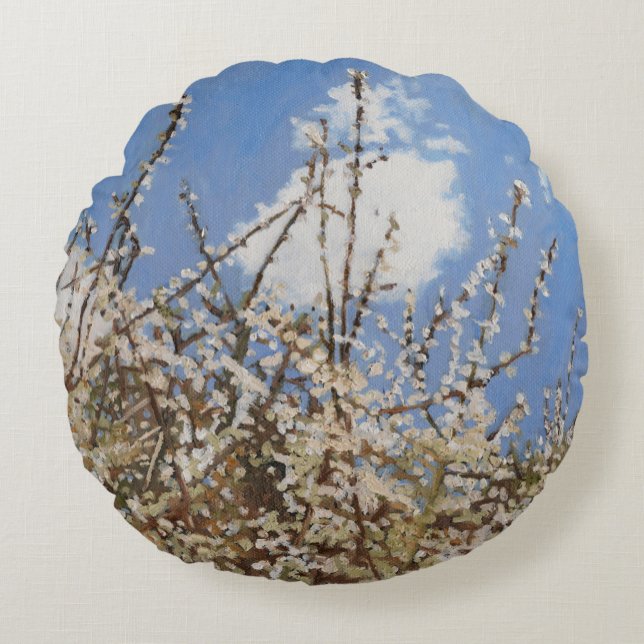 Almofada Redonda Mayflower 2012 (Frente)