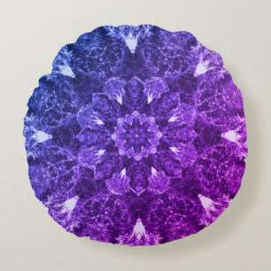 Almofada Redonda Meditação e Yoga mandala, Wellbe Art (travesseiro)