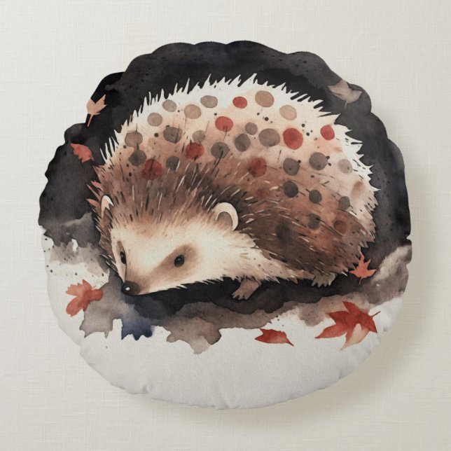 Almofada Redonda Mein kleiner Igel-Freund „Zwergerl“ (Frente)
