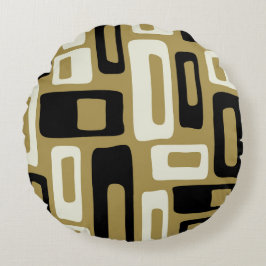 Almofada Redonda Meio século Retroativo Moderno