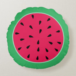 Almofada Redonda melancia de fruta