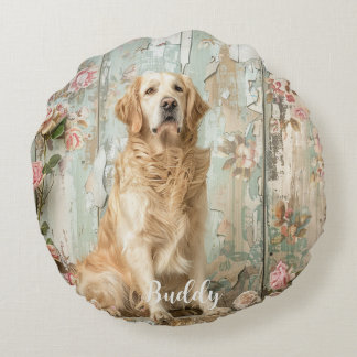 Almofada Redonda Melhores Amigas da Mamãe Cachorra Decoração &