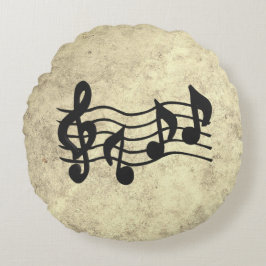 Almofada Redonda Mélodie suspendue - Music in Motion