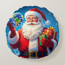 Almofada Redonda „Merry Christmas“1