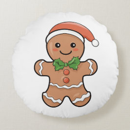 Almofada Redonda Meu doce Natal