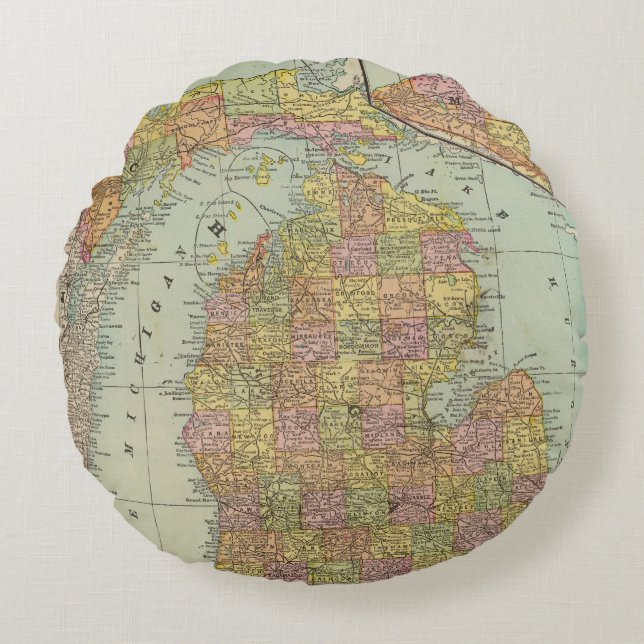 Almofada Redonda Michigan 3 (Frente)