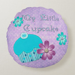 Almofada Redonda Minhas meninas Cupcakes