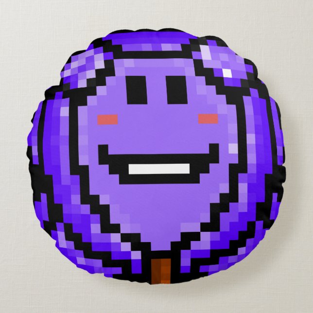 Almofada Redonda Miss Wolfy (Frente)