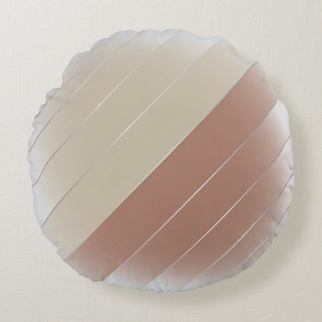 Almofada Redonda Mocha Mousse (Frente)