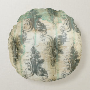 Almofada Redonda Moderno Fleur De Lis Design