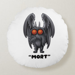 Almofada Redonda Mothman Mort