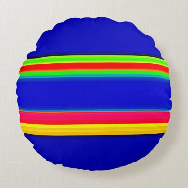 Almofada Redonda motivo decorativo (Frente)