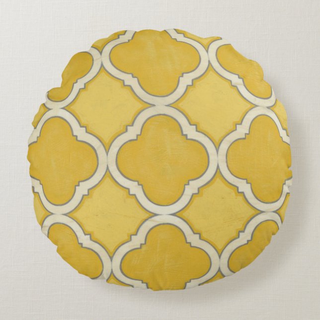 Almofada Redonda Motivos de mercado I (Frente)