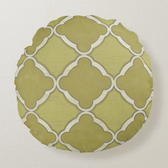 Almofada Redonda Motivos de mercado IX (Frente)