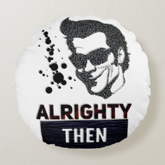 Almofada Redonda Muito bem, então