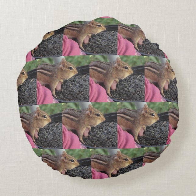 Almofada Redonda My Friend Chippy Round Pillow (Verso)