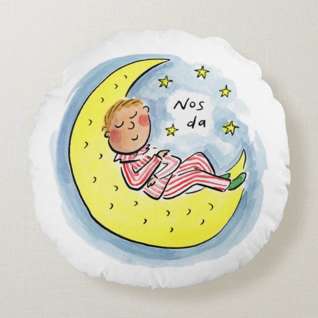 Almofada Redonda N.º da (Frente)