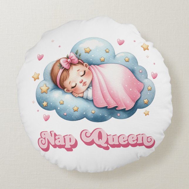 Almofada Redonda Nap Queen (Verso)