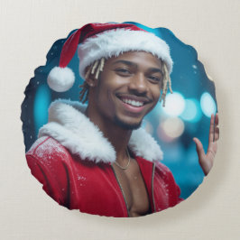 ALMOFADA REDONDA NATAL RAPPY