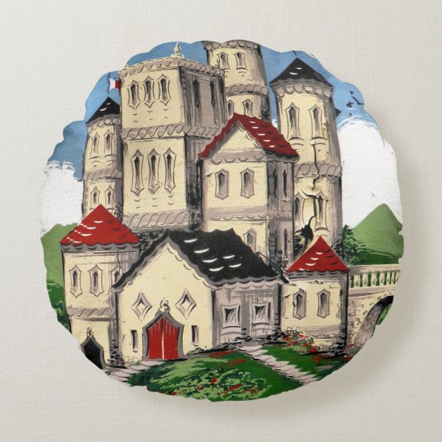 ALMOFADA REDONDA NAVIOS (Frente)