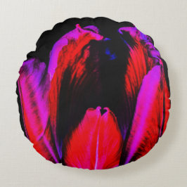 Almofada Redonda Neon Glow Tulip