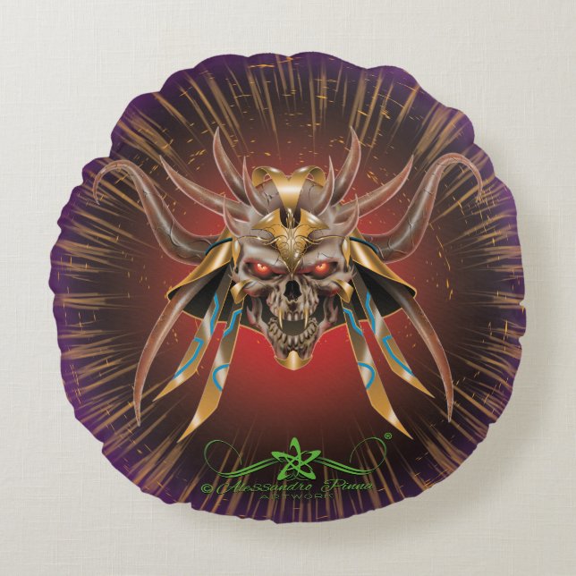 Almofada Redonda Nephila (Frente)