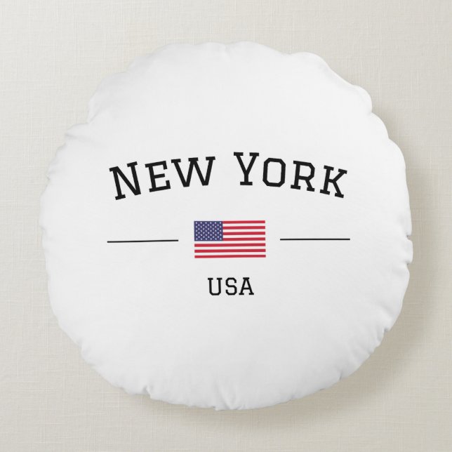 Almofada Redonda New York (Frente)