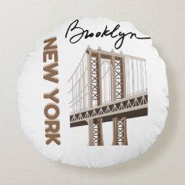 ALMOFADA REDONDA NOVA IORQUE