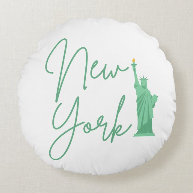 ALMOFADA REDONDA NOVA IORQUE (Frente)