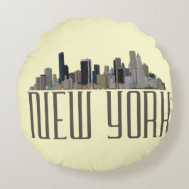 ALMOFADA REDONDA NOVA IORQUE