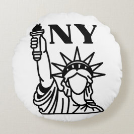 ALMOFADA REDONDA NOVA IORQUE