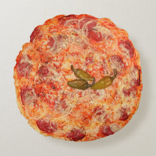 Almofada Redonda Novidade da pizza