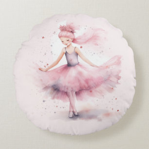 Almofada Redonda Nutcracker Ballerina Natal